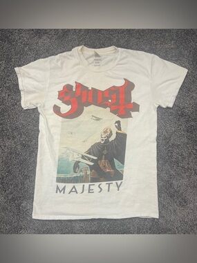 Ghost Majesty TShirt Men's Size Small Metal Band Concert Tour Papa Emeritus